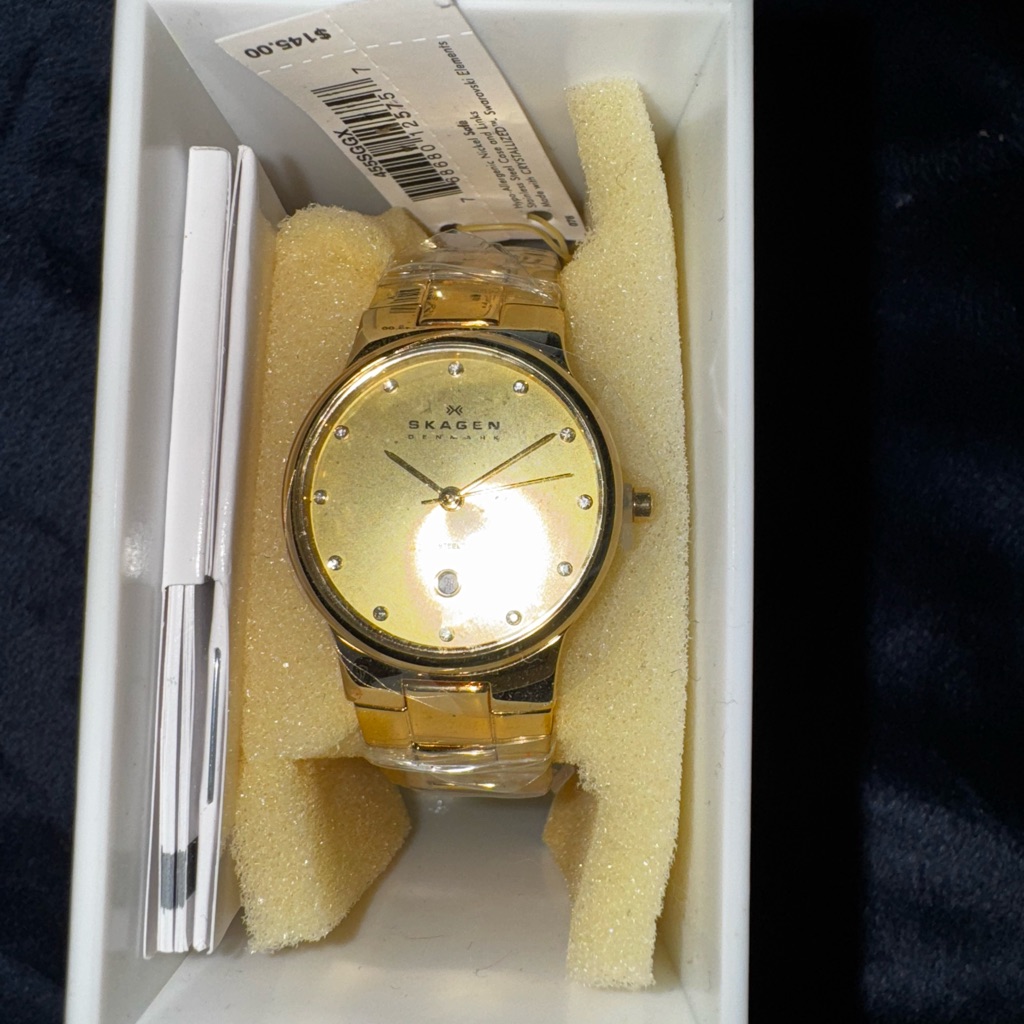 Skagen Gold And Silver Watch Skagen Gold And Silver Watch